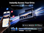 True 4K+2.5K Dash Cam Front and Rear,IMX678 + IMX675 Dual Starvis 2 Sensor,Free 128GB Card & OBD Hardwire Kit,Native 4K HDR Dash Camera for Cars,5.8GHz WiFi 6,STARLIT™ Full Color Night Vision,GPS,ADAS