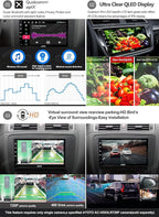 ATOTO 7-inch Android Car Stereo with Wireless CarPlay, Android Auto, Dual Bluetooth, QLED Display, HD Rearview - S8G2B74PM