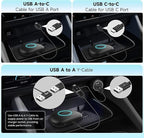 Wireless CarPlay Adapter, Magic AI Box with 4G LTE | GPS | Full Android OS | OBD II, Wireless CarPlay Box Compatible with Wired Factory CarPlay & Android Auto, Support for YouTube/Netflix