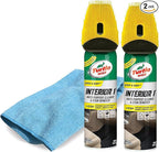Turtle Wax T440R2W OXY Interior 1 Multi-Purpose Cleaner and Stain Remover - 18 oz. (Pack of 2) with Microfiber Towel