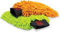 Griot's Garage Microfiber Wash Mitts for Car Wash and Detailing, Cleaning Gloves for SUVs, Trucks, Motorcycles, and More, Machine-Washable, Set of 2, 10268