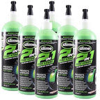 Slime 10193-6PK 2-in-1 Tire and Tube Sealant Puncture Repair Sealant, Premium, Prevent and Repair, Suitable for Non-Highway Tires and Tubes, Non-Toxic, Eco-Friendly, 6 x 16oz Bottles
