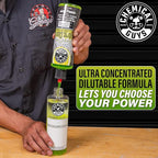 Chemical Guys Foaming Citrus Fabric Clean Carpet & Upholstery Cleaner (Car Carpets, Seats & Floor Mats), Safe for Cars, Home, Office, & More, Extra Large Size 32 fl oz, Citrus Scent - CWS20332