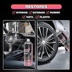 DONKEYPRO Car Interior Cleaner, Polishing Cleaner Detailer Spray for Vehicle Detailing, 450ml Aerosol 15 fl oz with Iron Can (3-Pack)