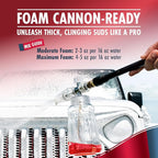 Liberty Foaming Car Wash Soap for Foam Cannon - pH Neutral Car Shampoo for Car Wash Foam Gun Pressure Wash, Thick Snow Pre-Wash Tackles Dirt, Safe for All Vehicles, Avoid Scratches on Trucks 16 fl oz