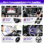Android Car Radio Upgrade Compatible with Wireless Carplay Android Auto for Subaru Outback Legacy 2015-2019 8 Core Touchscreen Stereo Bluetooth GPS WiFi AM/FM Backup Camera Navigation Head Unit