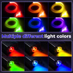 2 in 1 Twinkle & Meteor Starlight Headliner Kit with 200 Shooting Stars, Twinkle Star Lights for Car Decor 750pcs*0.03in*9.8ft/3m, Fiber Optic Star Ceiling Lights for Car Roof Home Ceiling