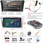 4G+64G Car Radio Stereo for Toyota Camry 2006-2011, Wireless Carplay&Android Auto with Android 13 Support Bluetooth/Voice Control/GPS/WiFi/Back-up Camera/SWC/FM, 9 Inch IPS Touch Screen