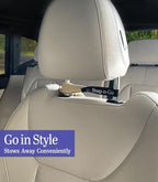 Car Seat Towel Cover After Gym Workout Yoga Pets | Snap-n-Go Seat Sheet™ Universal Fit with Headrest Post Straps, Quick-Dry Washable Sweat Protector for Cars, Trucks, SUVs Interior Protection (Beige)