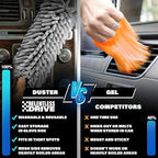 Professional Car Duster Interior – Car Accessories for Women and Men (Lint & Scratch Free)