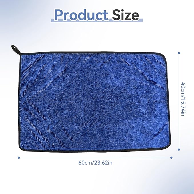 Shower Cleaning Cloths, Microfiber Towels for Cars, Soft, Absorbent, Quick Drying, and Non damaging car Cleaning Cloths, Car Drying Towels are Very Suitable for Cars, Trucks, Motorcycles