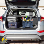 Seal Skin Covers Trunk Organizer for SUV, Car & Truck - Premium Heavy Duty and Collapsible with 3 Adjustable Sizes - Lightweight and Portable Storage Organizer - Easy to Use and Install in Any Vehicle