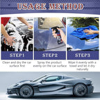 Rayhong Multi-Functional Coating Renewal Agent, 3 in 1 Ceramic Car Coating Spray, Multi-Functional Coating Renewal Agent, Nanotechnology Plastic Parts Refurbish Agent(2PCS)