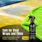 Ultra V4.0 Ceramic Spray Coating 100ml - Extreme Gloss & Hydrophobic Shine - Dual Carbon Polymer & Hyper Quartz® Technology - Long Lasting UV Protection - Easy Spray & Wipe Car Sealant