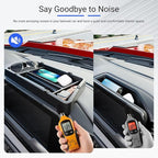 Dashboard Storage Organizer Compatible with 2022-2026 Chevy Silverado GMC Sierra 1500 24-26 2500HD 3500HD Dashboard Storage Tray Replacement for 2022-2026 Chevy Silverado Accessories