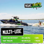 Boat Juice 2in1 Exterior Boat Cleaner & Protectant | Water Spot Remover with SiO2 Ceramic Sealant | Pina Colada Scent | Marine Detailing & Boat Cleaning Supplies, Accessories | Made in USA (1 Gallon)