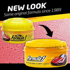 Formula 1 Carnauba Car Wax Paste - High-Gloss Shine - Polish for Car Detailing to Shine & Protect – Remove Haze and Paint Swirls w/ Micropolishing Agents – Car Cleaning Supplies (12 oz)