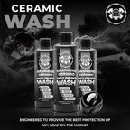 16oz Graphene Foam Ceramic Car Wash Shampoo | Onyx Foam Wash for Cars, Trucks & SUVs | Safe on Paint, Trim & Glass | Long-Lasting Hydrophobic Protection