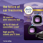 Febreze Car Mountain Scent Air Freshener Vent Clip,.07 oz,(Pack of 4)