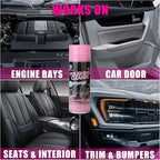 DONKEYPRO Car Interior Cleaner and Protectant, 15 Fl Oz Polishing Cleaner Interior Detailer Spray - Repels Dust & Staining, Restores & Protects Plastic, Vinyl, Leather Seats - UV Guard, Anti-Aging