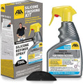 Fila Surface Care Solutions - Silicone Finishing Kit with Smoothing Spray, Caulk Tool Included, 24oz