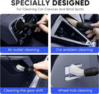 5-12ft Car Wash Kit,8 Piece,Thickened Aluminum Telescopic Rod,Cleaning Brush,Tire Brush,180 ° Chenille Mop,Fiber Towel,Storage Bag,2-Piece Detail Brush,Car,RV,Truck Clean Kit