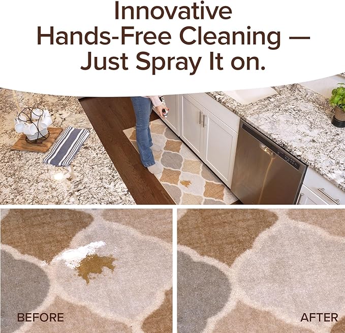 Horsepower Bull Shot Carpet Spot & Stain Remover, AS SEEN ON TV, Made In USA, Just Point & Spray, Stain-Lifting Foam-Action, Coffee, Soda, Wine, Grease, New & Old Stains & More