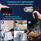 Handheld Cordless Car Vacuum, 3 in 1 Cleaner & Air Duster Blower & Hand Pump, 9000Pa High Power Mini Portable Dry Vacuum With LED Light for Car, Home, Pet