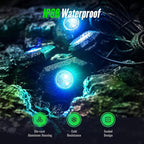 4 Pods RGB LED Rock Lights Kit, Underglow Multicolor Neon Light Pod with Bluetooth App Control, IP68 Waterproof High Brightness Dynamic Music Mode Wheel Well Light for Truck ATV UTV RZR SUV Golf Cart