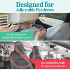 Car Seat Towel Cover After Gym Workout Yoga Pets: Snap-n-Go Seat Sheet™ Universal Fit with Headrest Post Straps, Quick-Dry Washable Sweat Protector for Car, Truck, SUV Interior Protection (Dark Gray)