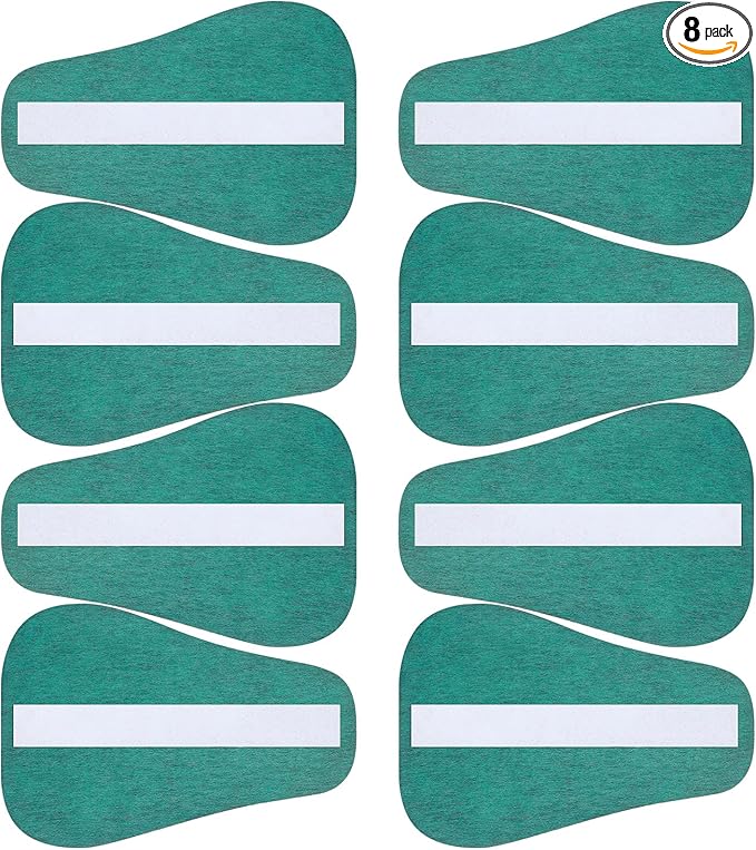 Jutom 8 Pcs Charcoal Underwear Flatulence Pads Deodorizer Women Men High Absorption Charcoal Pad Flatulence Filtering Absorb Odor Unpleasant Smells for Adults Home Car Pet Bathroom Basement(Green)