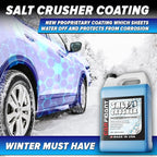 Carfidant Salt Crusher - Car Wash Soap for Salt and Grime Removal - Thick Snow Foam Formula - Prevents Corrosion, Gently Cleanse and Eliminate Dirt - Shampoo Works with Foaming Cannon & Bucket - 128oz