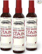 Chateau Spill Wine Stain Remover Spray - Laundry Stain Remover Spray - EPA Safer Choice Certified Carpet Cleaner - 4 Fl Oz (Pack of 3)