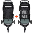 Baby Trend Passport Seasons All-Terrain Travel System, Madrid Green