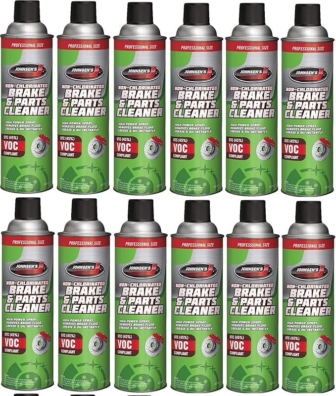 DENCO DISTRIBUTING, INC. Johnsens - 2417 Brake & Parts Cleaner - 14 OZ OTC Compliant (12)