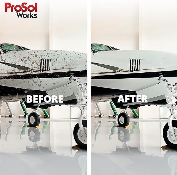 Bug Splat N' All Aircraft Cleaner 32 fl oz - All Purpose Cleaner that Removes Grease, Oil, Bug Splatter, Grime, & Dirt - Cleaner Spray for Aircraft Metals, Paints, & Coatings - Safe on All Surfaces