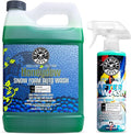Chemical Guys CWS_110A Car Wash, Dry & Shine Bundle - Honeydew Snow Foam Foaming Car Wash Soap, 128 oz (1 Gallon) + After Wash Gloss Boosting Drying Aid (16 oz) (2 Items) Works on Cars, Trucks, SUVs