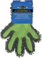 Detailer's Preference Double-Sided Microfiber Car Detailing Glove for Interior & Exterior, Knobby for Dusting, Smooth for Scrubbing, Non-Abrasive, Durable, Safe on Paint, Great for Hard-to-Reach Areas