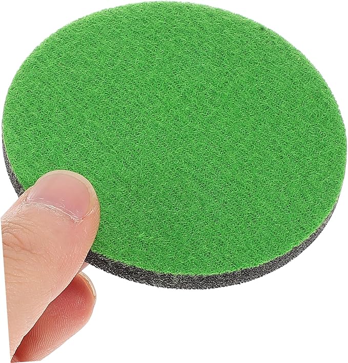 GLEAVI 5pcs Automotive Glass Scratch Repair Polishing Pads Kit Mesh Windshield Scratch Remover Discs for Efficient Car Glass Restoration and Repair