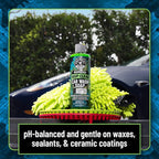 Chemical Guys High Impact Car Wash Soap, Deep Cleaning Vehicle Shampoo With Thick High Lubricity Suds, For Paint, Clear Coat, Wheels, and Exterior Surfaces - 64 Fl Oz