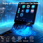 2026 Upgraded Wireless CarPlay Adapter - Fast Auto-Connect, Stable Connection, Mini Size Plug & Play Adapter for iPhone & Android Auto Compatible Cars