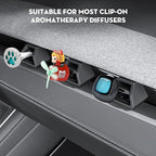 2PCS Upgraded Air Freshener Adapter for 2026 Tesla New Model Y Juniper, Vent Clip for Tesla 2025-2026 Model Y Juniper & 2024-2026 Model 3 Highland Accessories (Air Freshener not Included)
