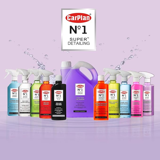 CarPlan No.1 Super Snow Car Shampoo, 69 Fl Oz