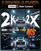 IIWEY 4K Dash Cam 3 Channel, Triple STARVIS 2 Sensors (IMX678 Front, IMX675 Cabin & Rear), 4K+2K+1080P HDR, Night Vision 3.0, PlateTag AI for Plate Clarity, 5GHz WiFi, GPS, Parking Mode, 128GB Card In
