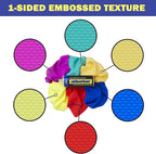 CleanTools the absorber® Small 13" x 17" Assorted Colors, 3-Towel Pack , Textured Surface - Super Absorbent, , Durable, Scratch-Free and Machine-Washable