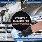 AIM Chemicals Wash N Wax Car Soap - pH neutral for cars, trucks, boats, and RVs. Protects wax and sealants. Use with foam cannon or hand wash. Ideal for detailing and cleaning supplies (AC WW5)