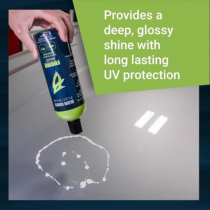 Bling Sauce Platinum Fusion Sauce, Vanilla Scent, Graphene & Ceramic Car Wax Blend for Maximum Gloss & Shine, 24oz.