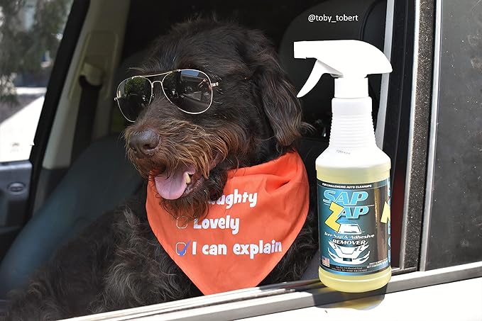 Tree Sap Adhesive Remover Car Cleaner, Yellow, 16 oz