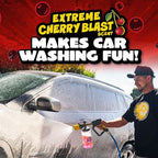 Chemical Guys Maxi Suds II Foaming Car Wash Soap – High Foam Car Wash Soap, Cherry Scent Shampoo and Gloss Booster for Foam Cannons, Guns or Buckets – Gentle, Safe for Trucks, SUVs, and RVs, 64 oz
