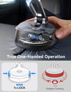 JOYROOM Car Mount for iPhone, [Tri-Fold] MagSafe iPhone Car Mount, [Suction Pro+Gel Base] 360° Rotation iPhone Car Holder, Strong Magnet for iPhone 17 Pro Max and Other Series[Not for Charging]